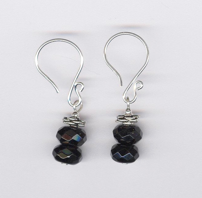 Black Onyx Earrings on Black Onyx Earrings